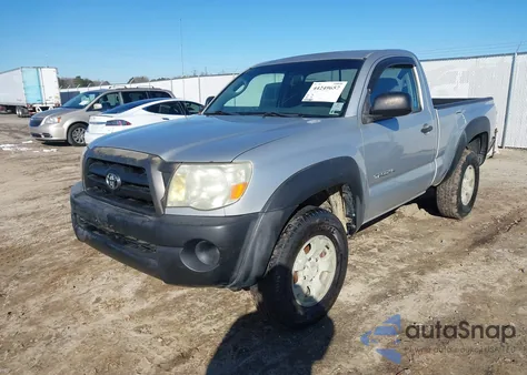 2005 Toyota Tacoma из США, поврежденный, VIN 5TEPX42N15Z054053